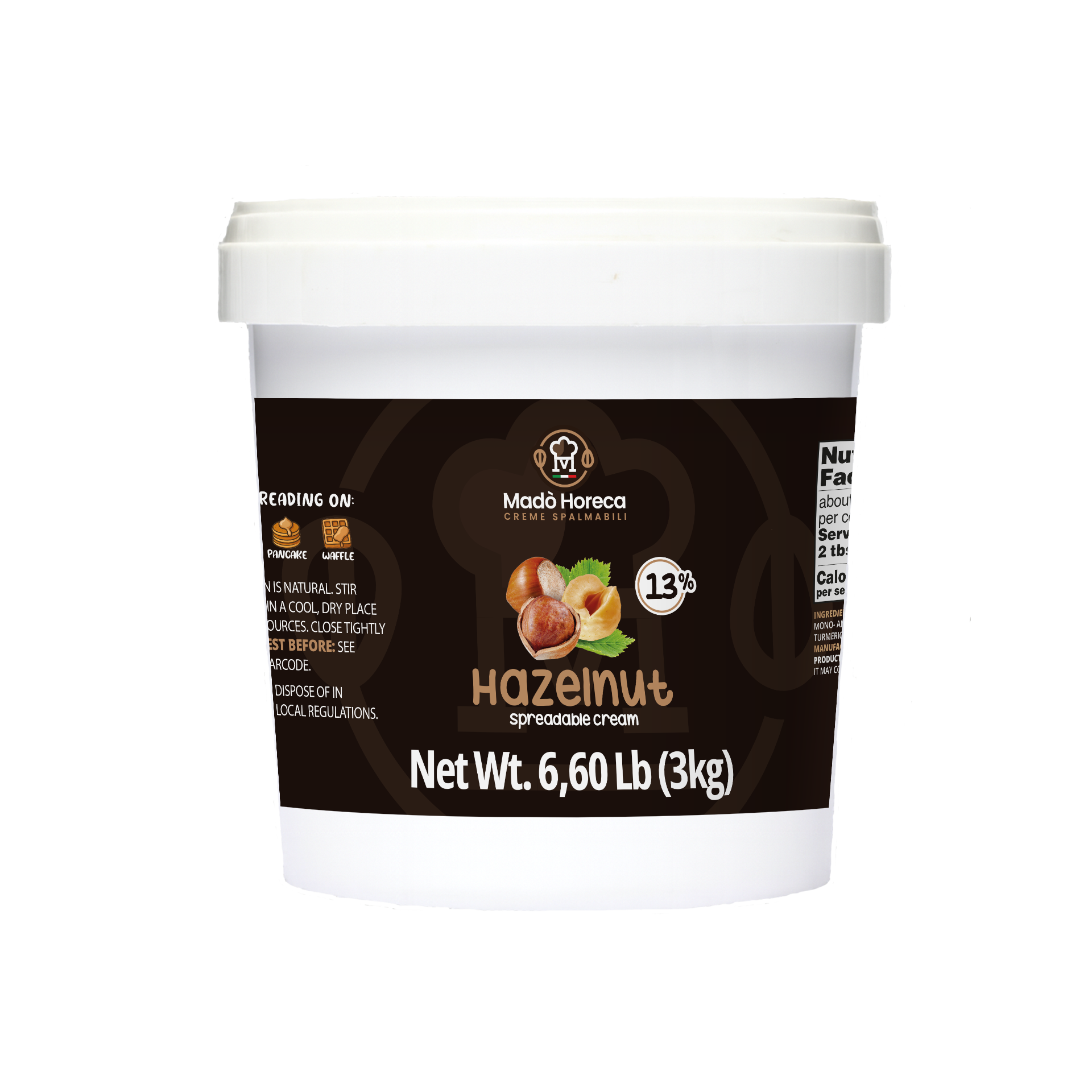 Hazelnut 13% - Bucket 6.6 lb